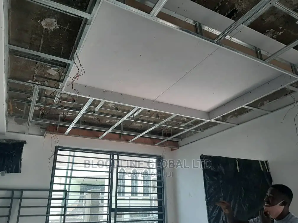 Profile and Board Ceiling Work on Going