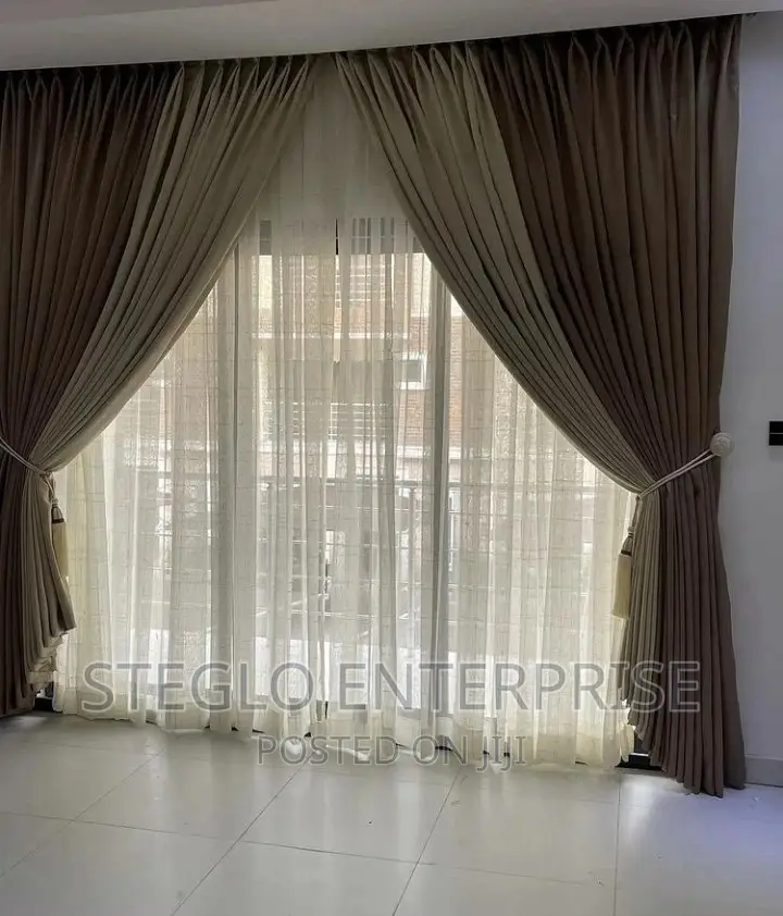 Motorized Turkish Curtains(Motorized and Manual)