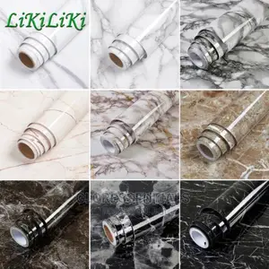 Marble Wallpaper Waterproof,Oilproof and Heatproff