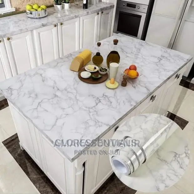 Marble Wallpaper Waterproof,Oilproof and Heatproff
