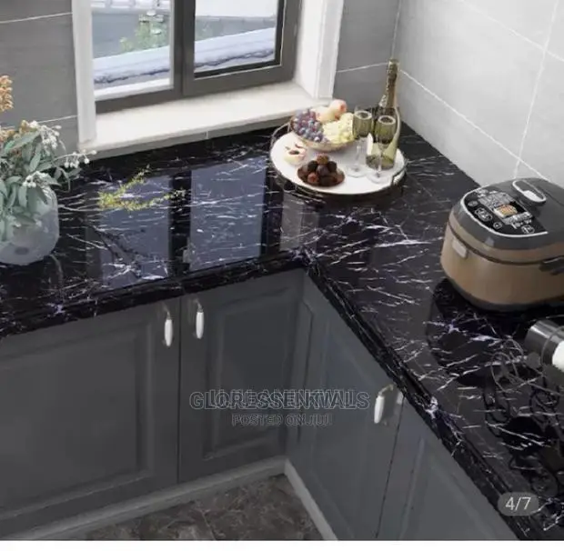 Marble Wallpaper Waterproof,Oilproof and Heatproff