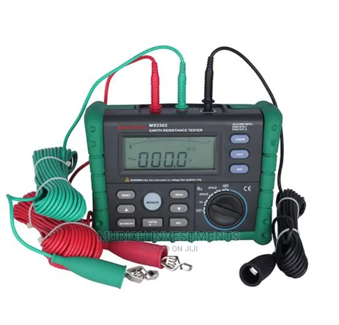 Maxtech Ms2302 Ground Earth Resistance Tester Meter