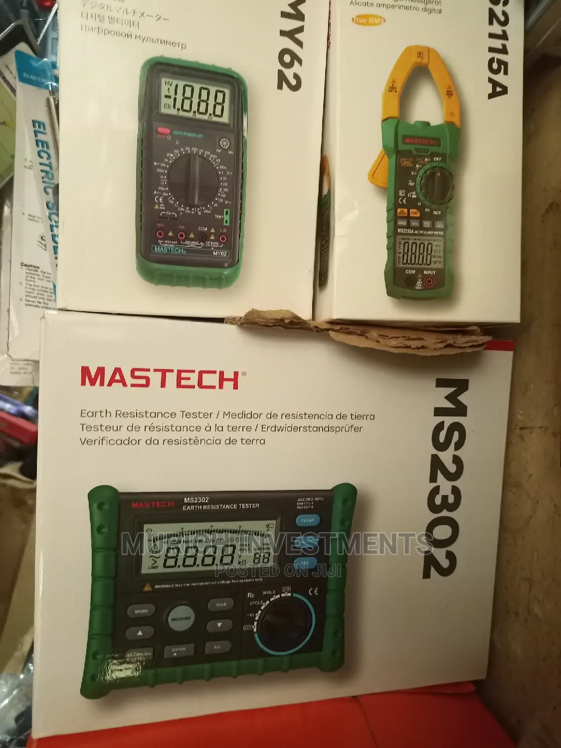 Maxtech Ms2302 Ground Earth Resistance Tester Meter