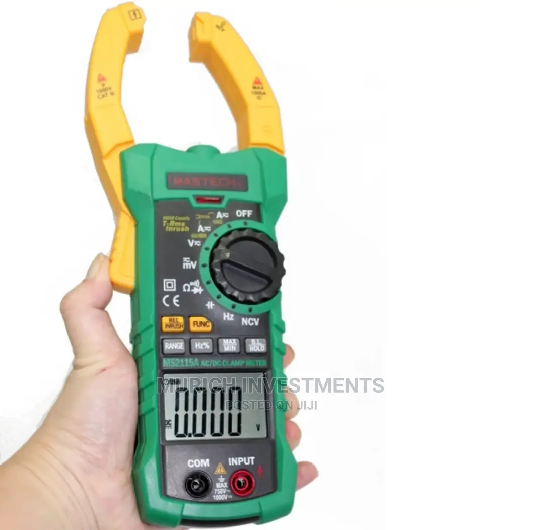 Mastech Ms2115a Digital Clamp Meter Ac/Dc 1000A 600V Current