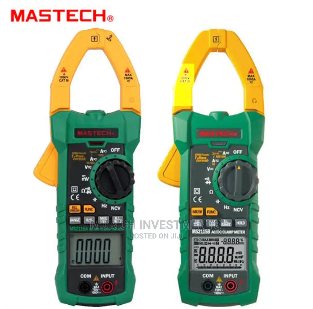 Mastech Ms2115a Digital Clamp Meter Ac/Dc 1000A 600V Current