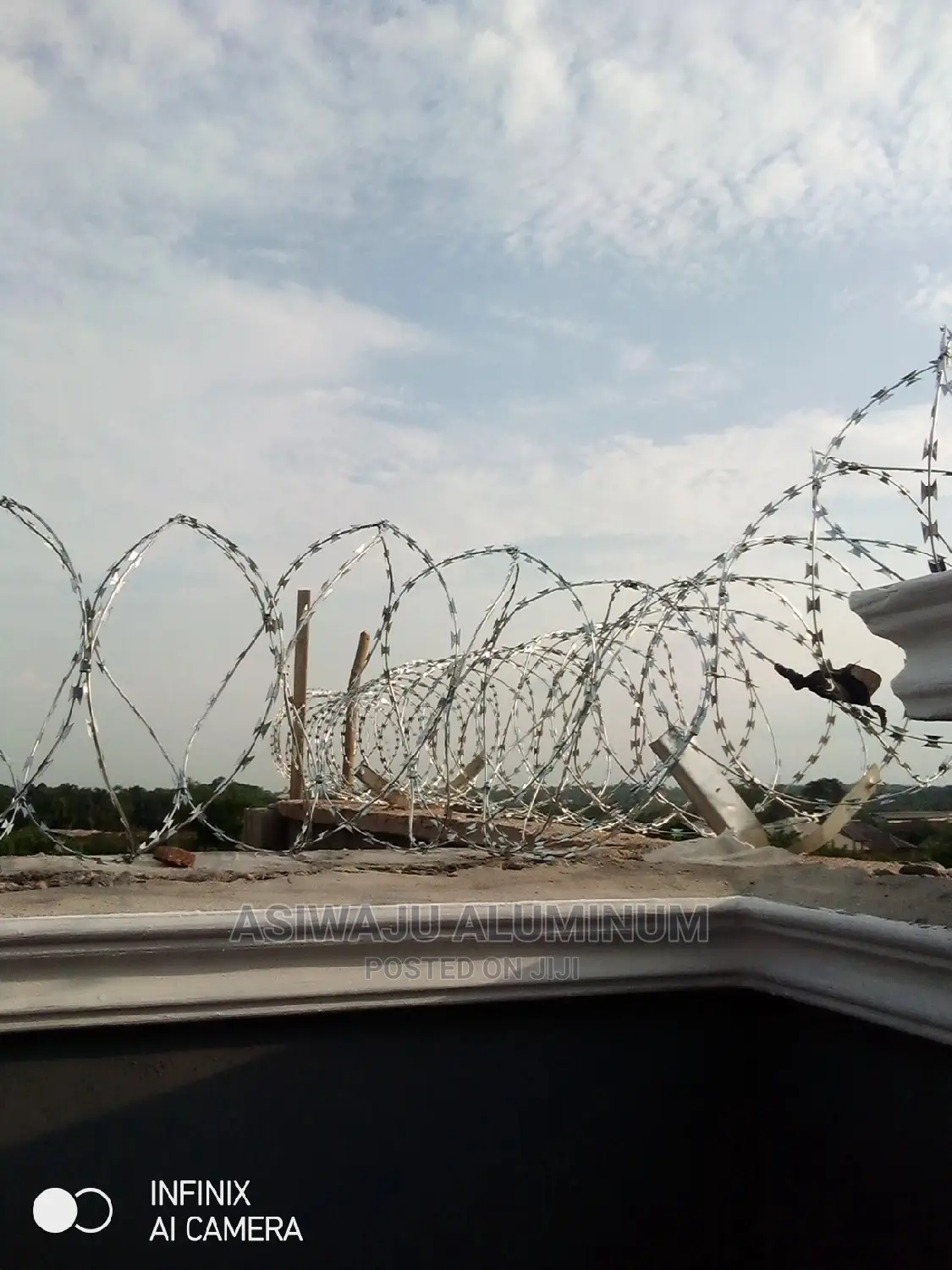 Barb Wire Installation