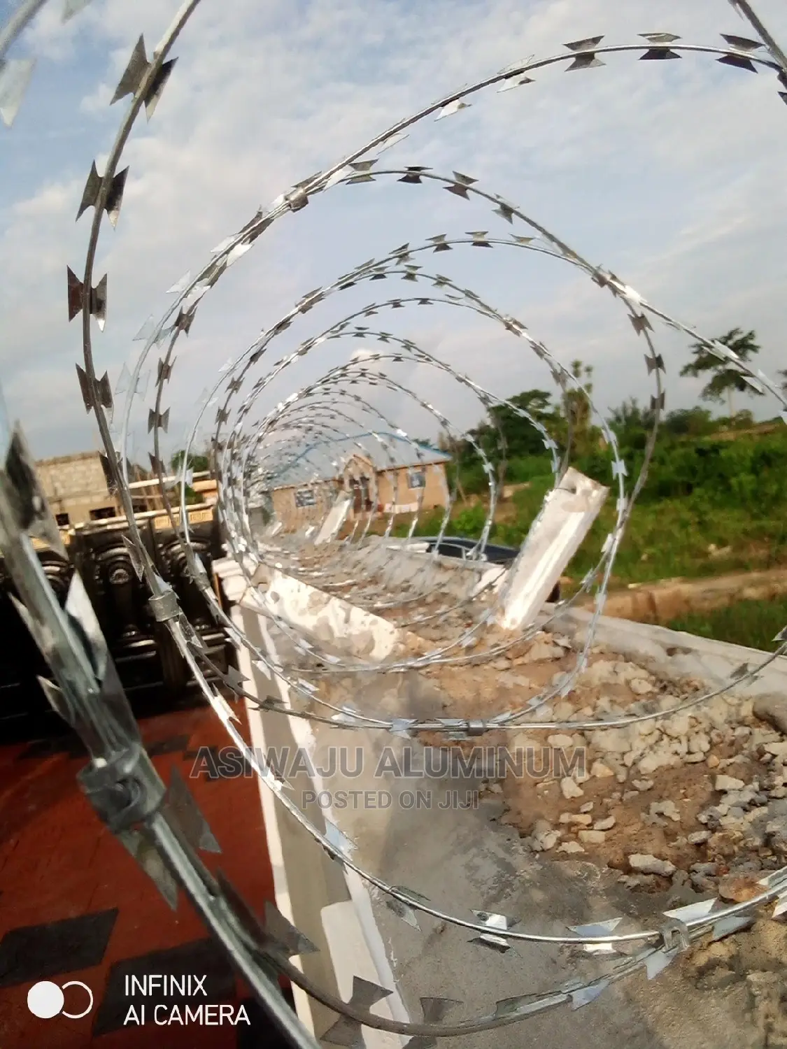 Barb Wire Installation
