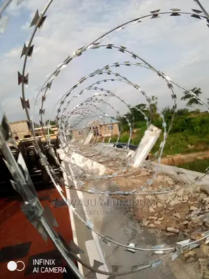 Barb Wire Installation