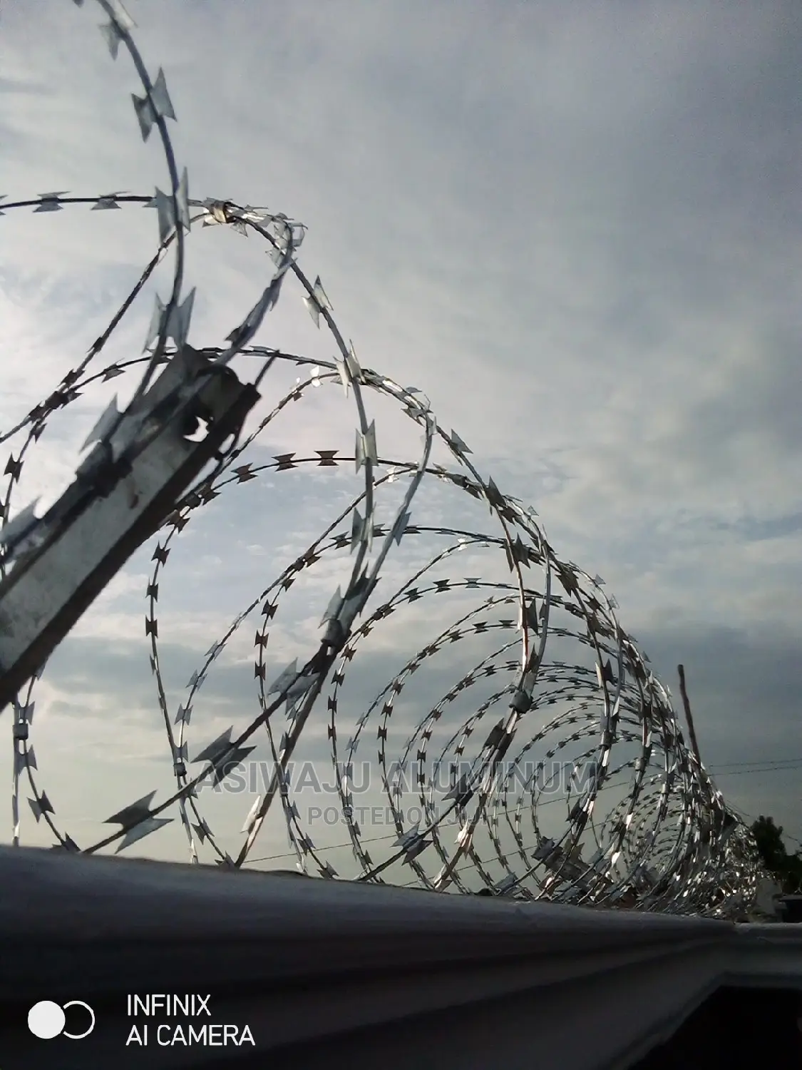 Barb Wire Installation