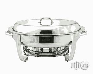 Sunnex Stainless Still Oval Chaffing Dish Uk 9liters