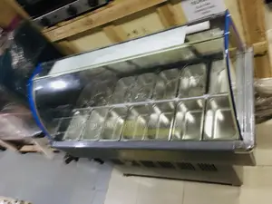 14 Plates Standing Salad Bar Display Chillers/Refrigerators