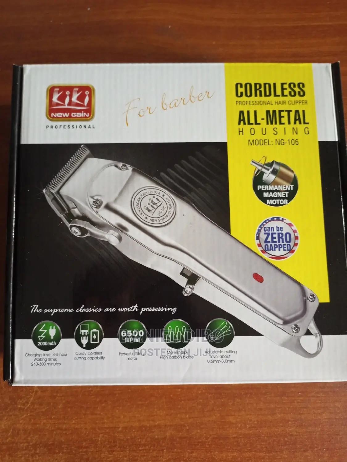 Kiki Clipper All Metal Cordless