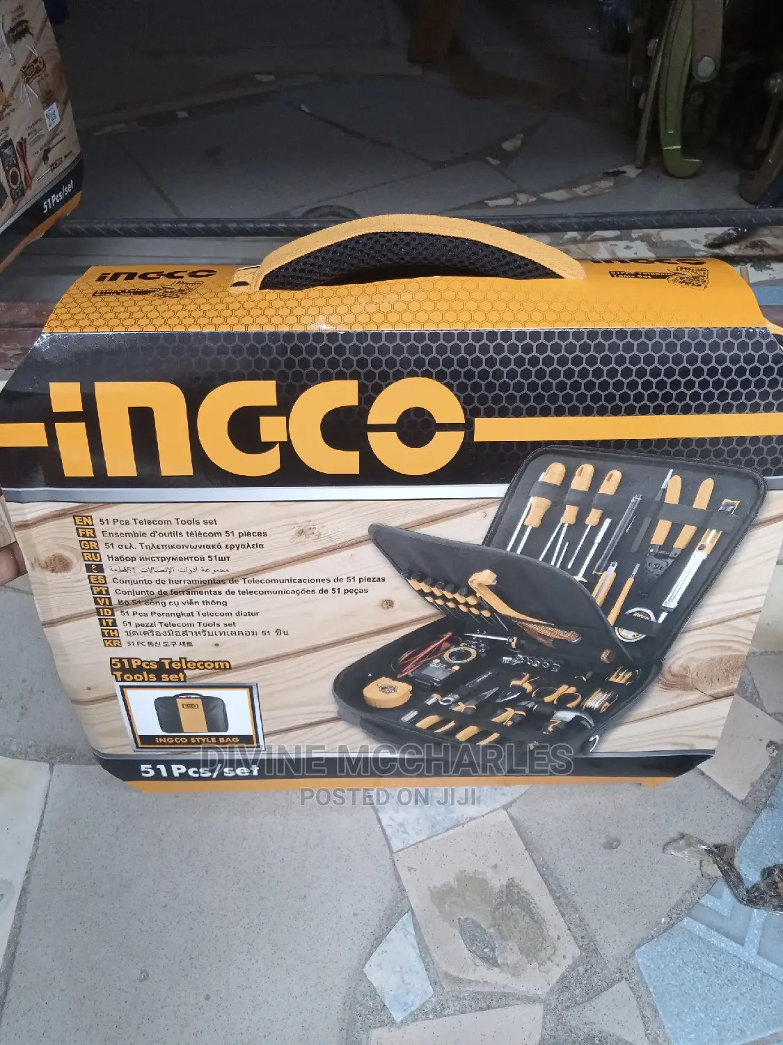 51pcs Ingco Telecom Tools Box