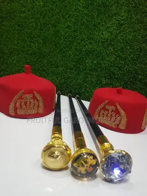 Walking Stick and Hat for Men