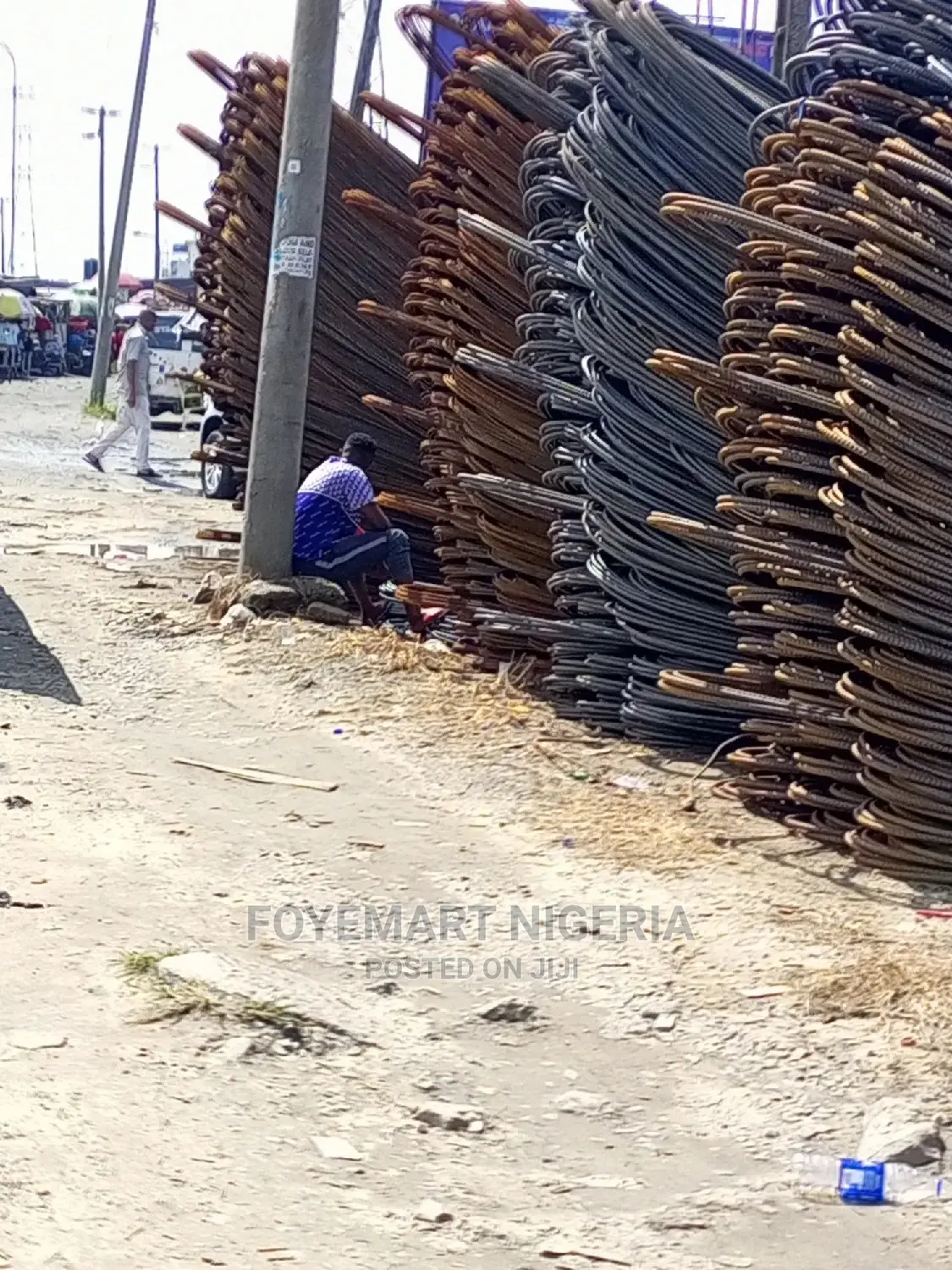 Iron Rods Standard Tmt, Non Rust, to Avoid Building Collapse