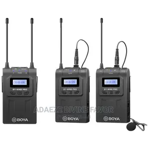 Boya UHF Wireless Microphone (Dual-Channel, BY-WM8 PRO-)