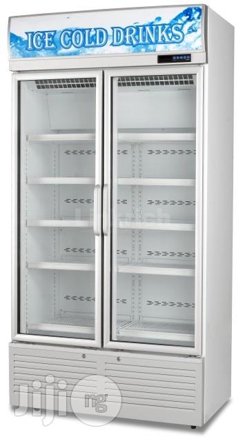 Double Door Display Chiller