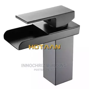 Waterfall Matt Black Tap