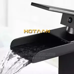 Waterfall Matt Black Tap
