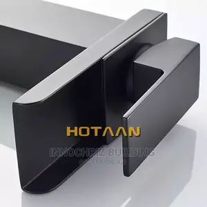 Waterfall Matt Black Tap