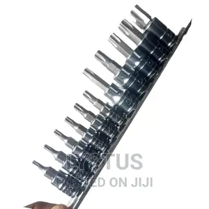 11PC 3/8" 1/4" Drive S2 Alloy Torx Screwdriver Bits Set