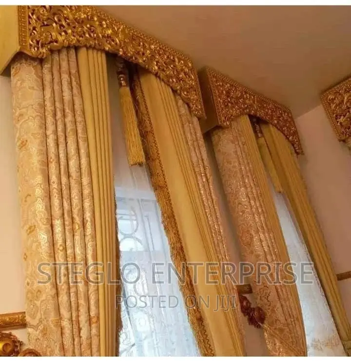 Deluxe 3D Panelled Curtain