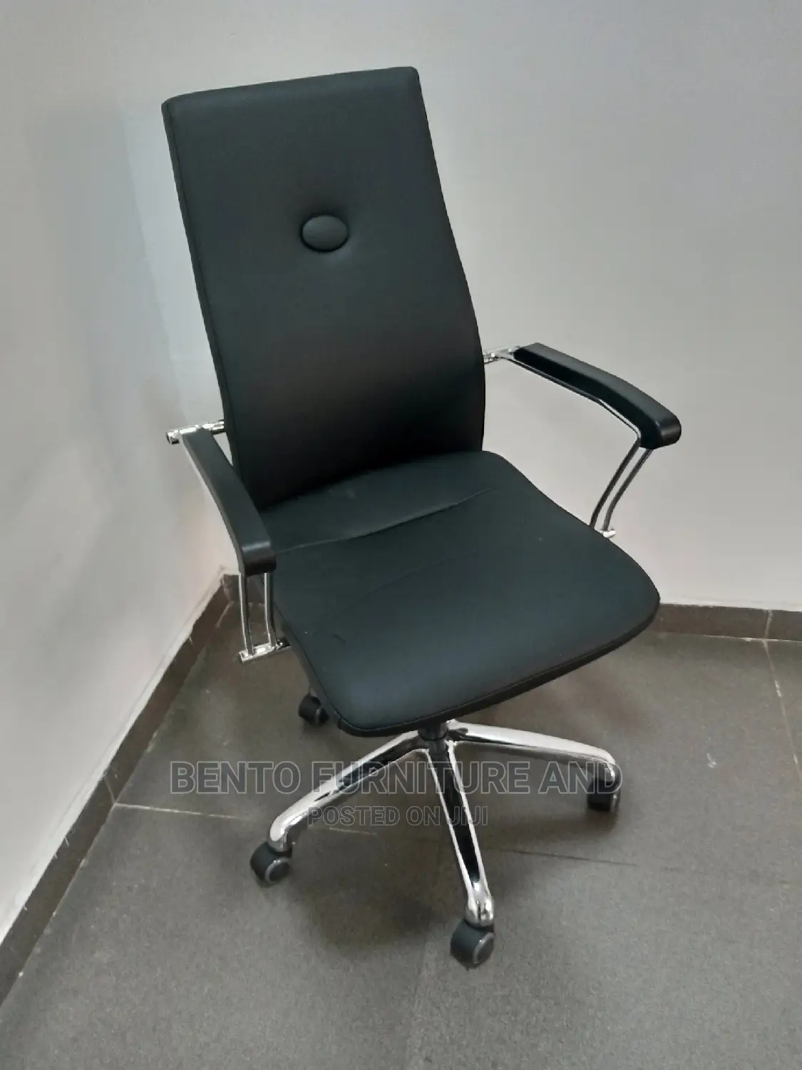 Leather Slim Office Chairs