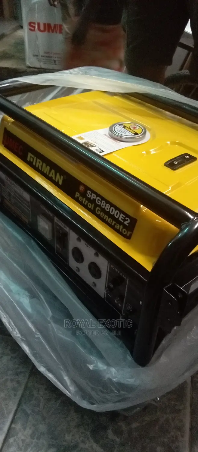 10kva Original Sumec Fireman Generator, Auto Key, 100%Coppa