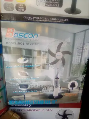 High Quality Rechargeable Stand Fan 18 Inches