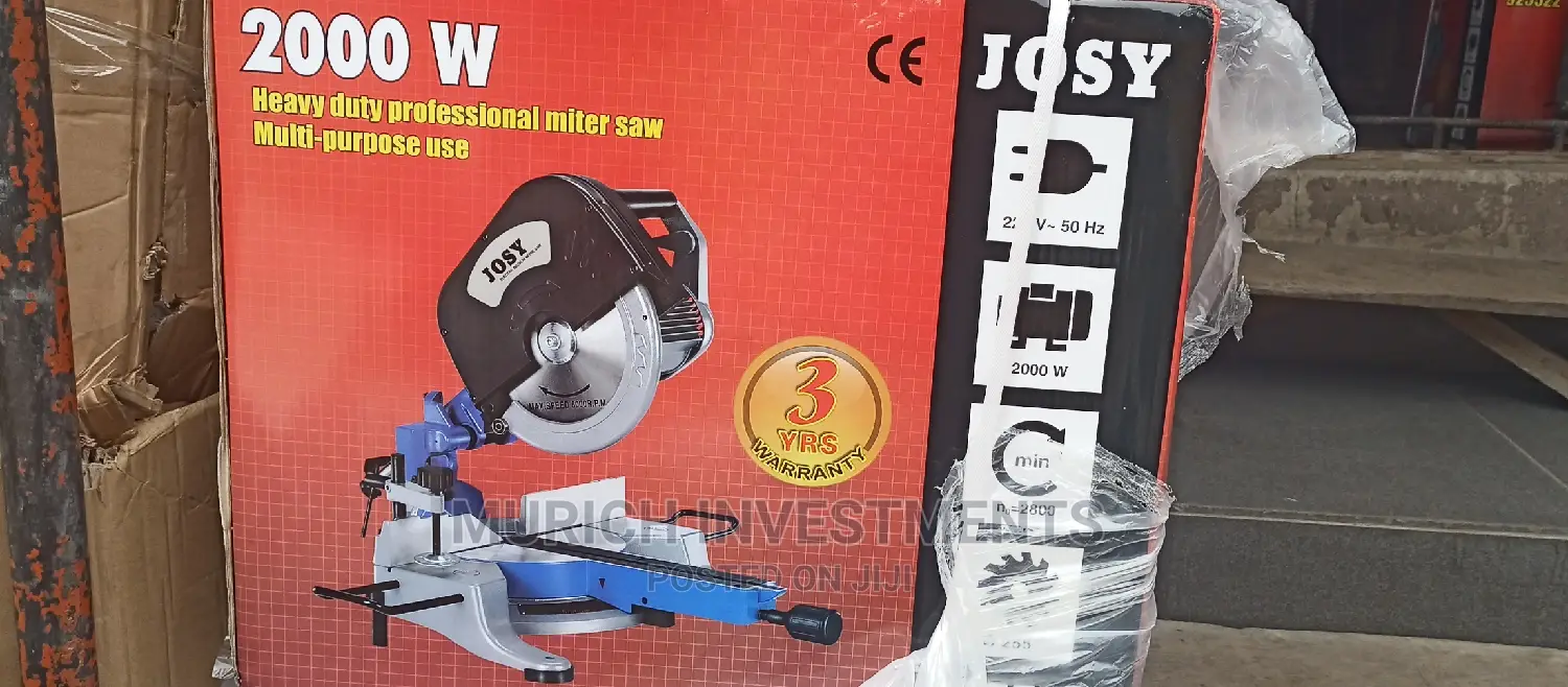JOSY Heavy Duty Professional Miter Saw Multi-Purpose 2000W