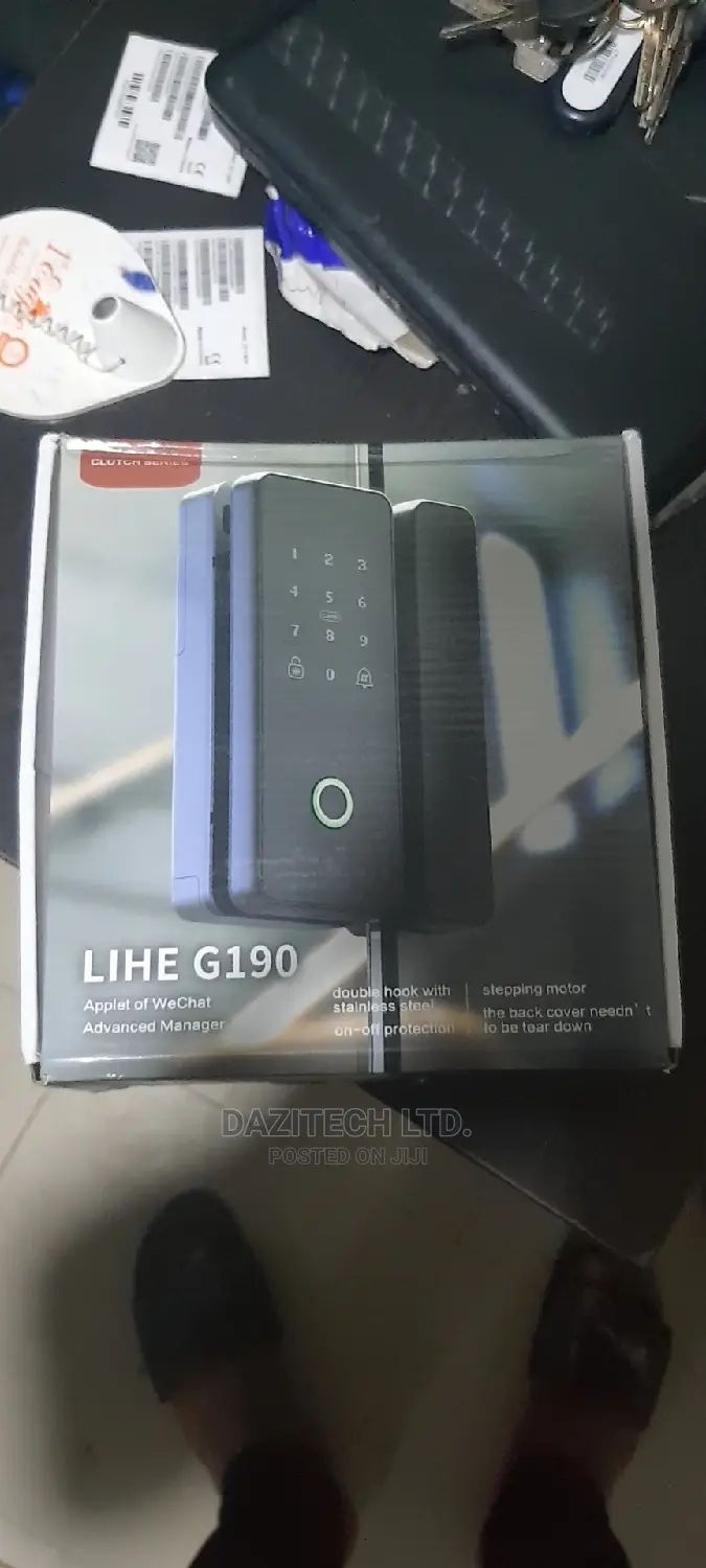 Intelligent Smart Glass Door Lock