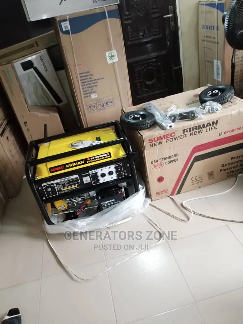 Spg8800e2 Sumec Firman Key Start Generator 8.5kva