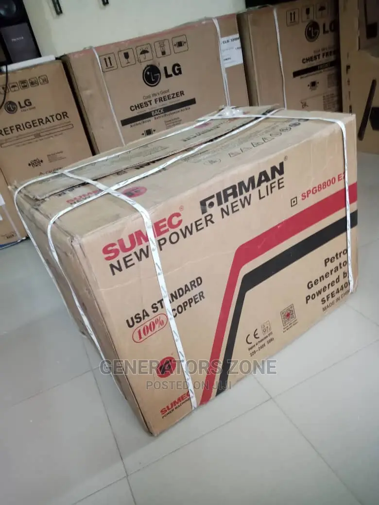 Spg8800e2 Sumec Firman Key Start Generator 8.5kva