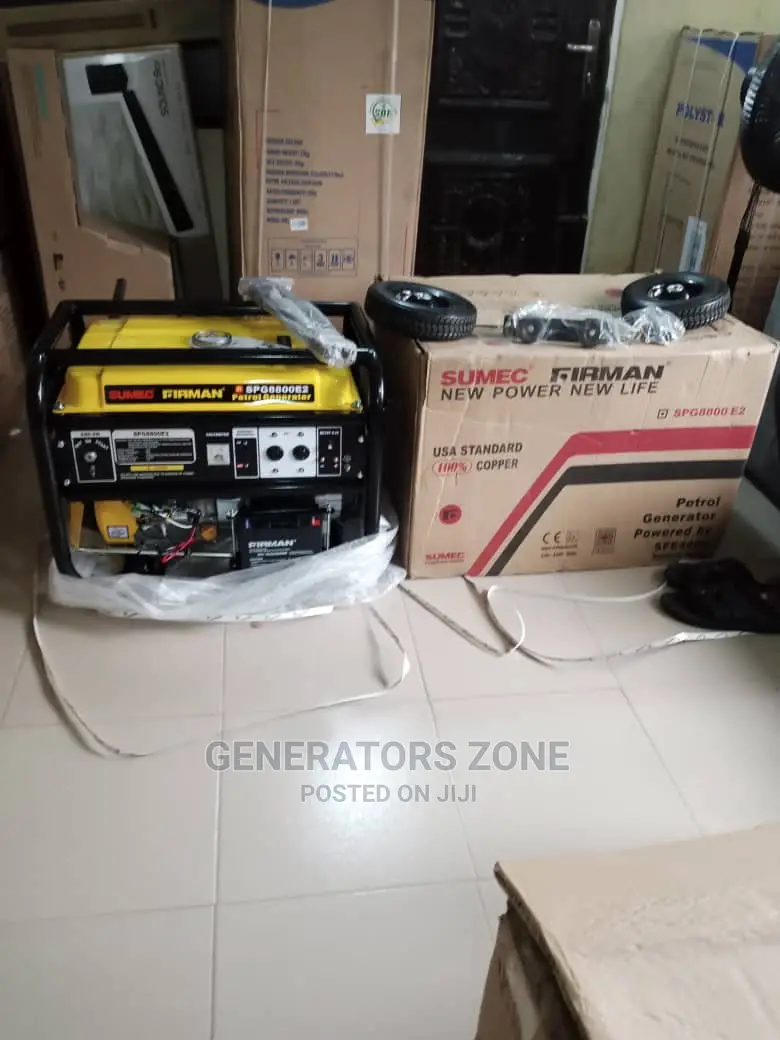 Sumec Firman 8.5kva Generator - Automatic Start Spg 8800e2