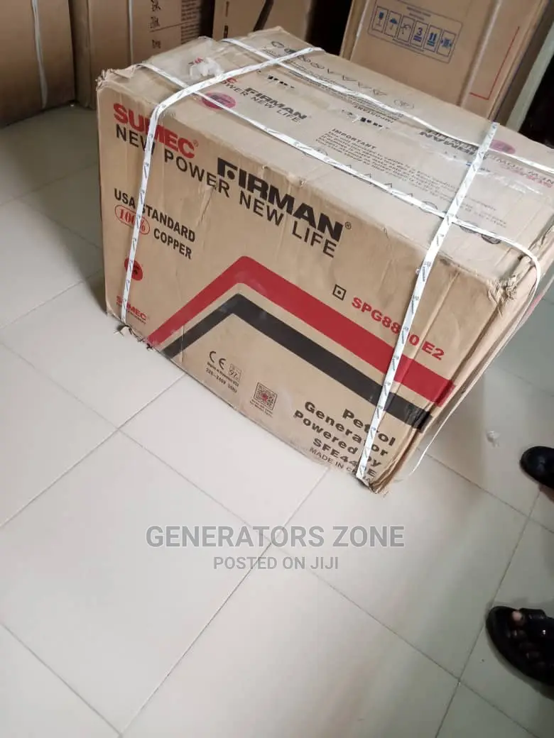 8.5KVA Sumec Firman Generator - Automatic Start Spg 8800e2