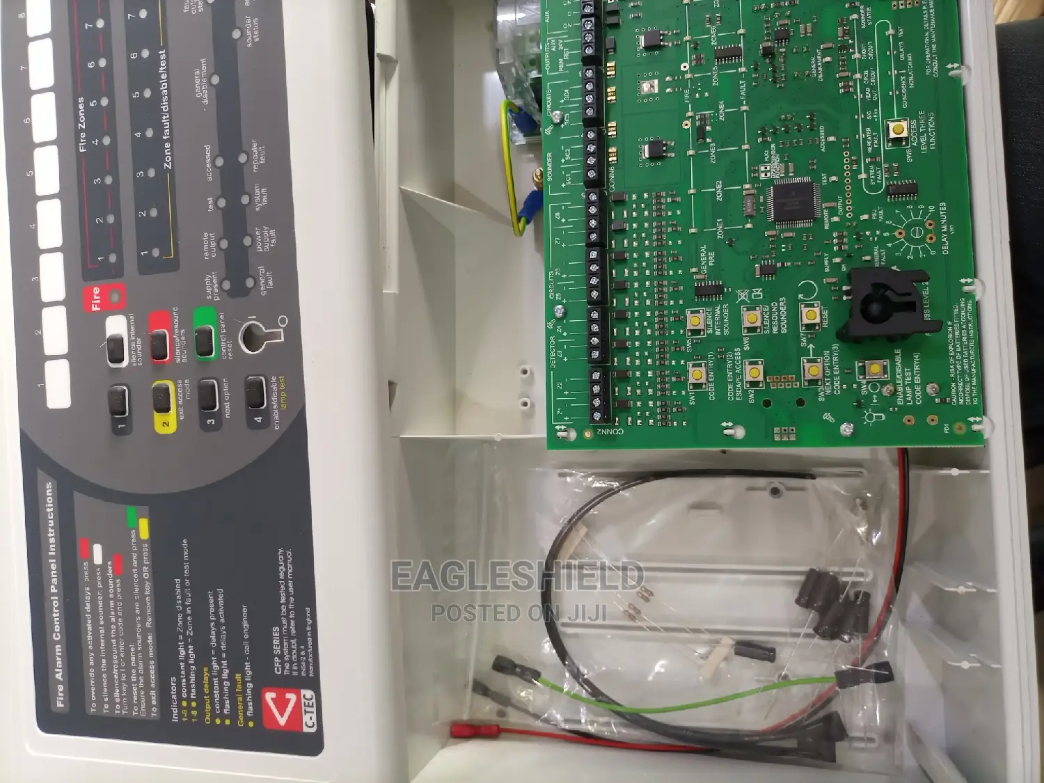 8 Zone Fire Alarm Panel