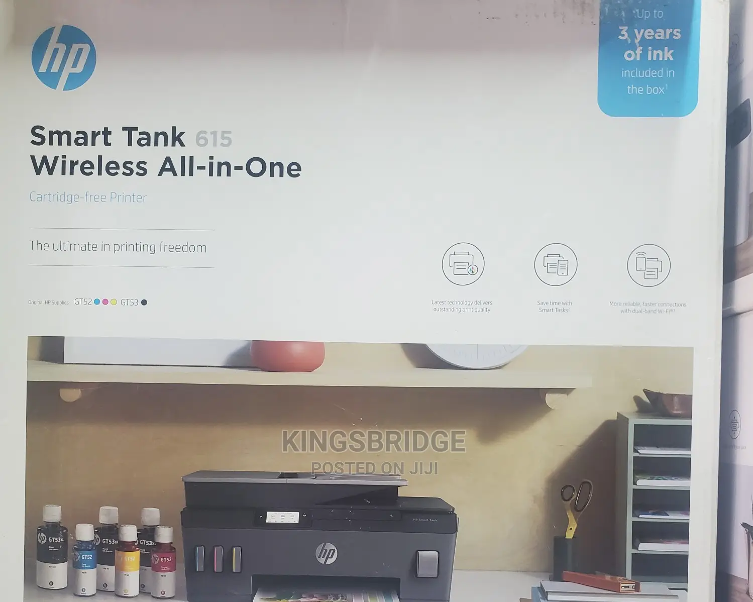 HP Smart Tank 615 Wireless All-in-One