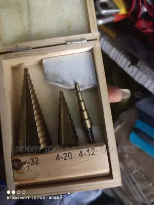 Step Drill Bits 4-32, 4-20, 4-12