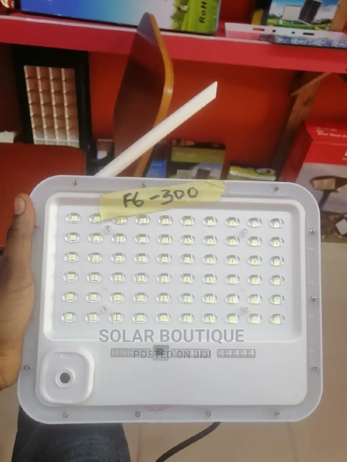 Solar Flood Light With CCTV Camera