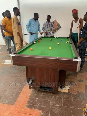 8ft Foreign Imported Coin Snooker Table With Accessories