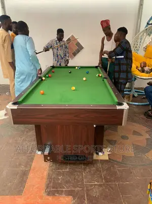 8ft New Imported Coin Snooker With Complete Accessories