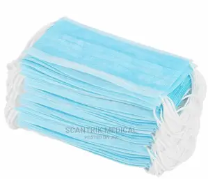 Portable Face Mask for Adult, 3 Ply Protection Safety Mask