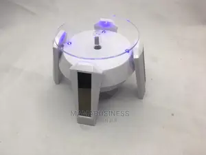 Solar Powered Rotating Turntable Display Stand