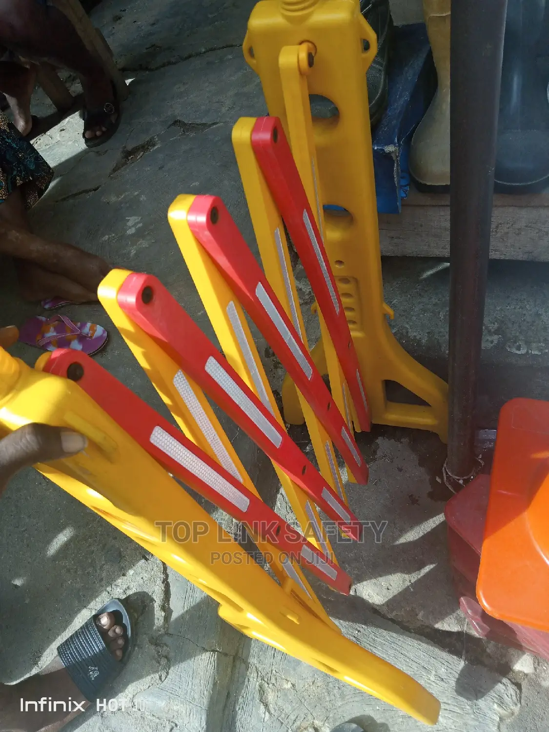 Expanded Road Barrier. 2.5mitres