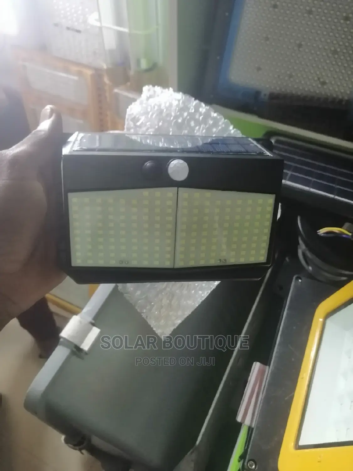 Solar Fence Light