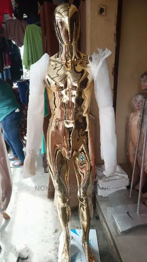 Brand New Completel Body Male Gold Chrome Mannequins
