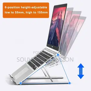 Portable Foldable Aluminum Phone / Laptop Stand