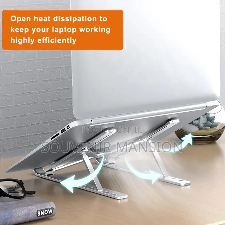 Portable Foldable Aluminum Phone / Laptop Stand