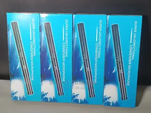 Boom Microphone, Cardroid Super Uni-Directional Condenser.
