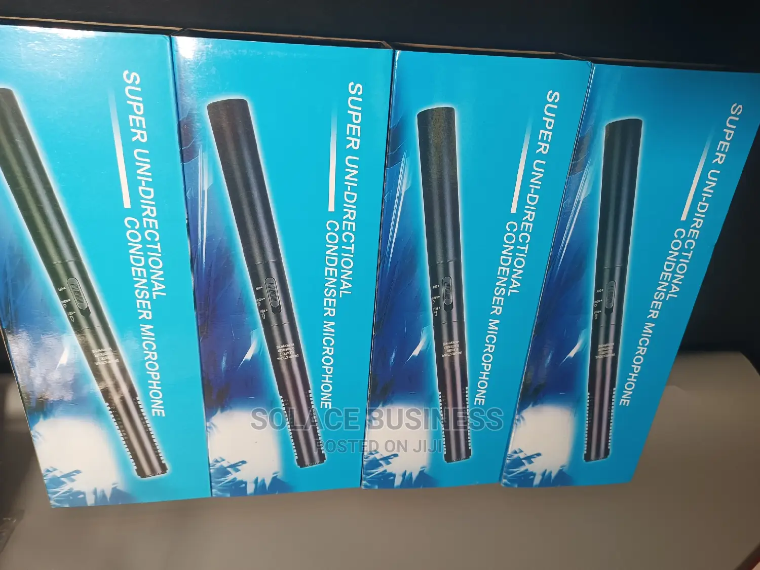 Boom Microphone, Cardroid Super Uni-Directional Condenser.